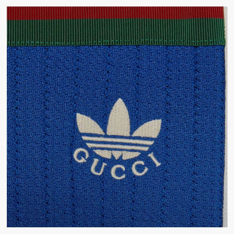 Gucci x adidas dresové tepláky modré