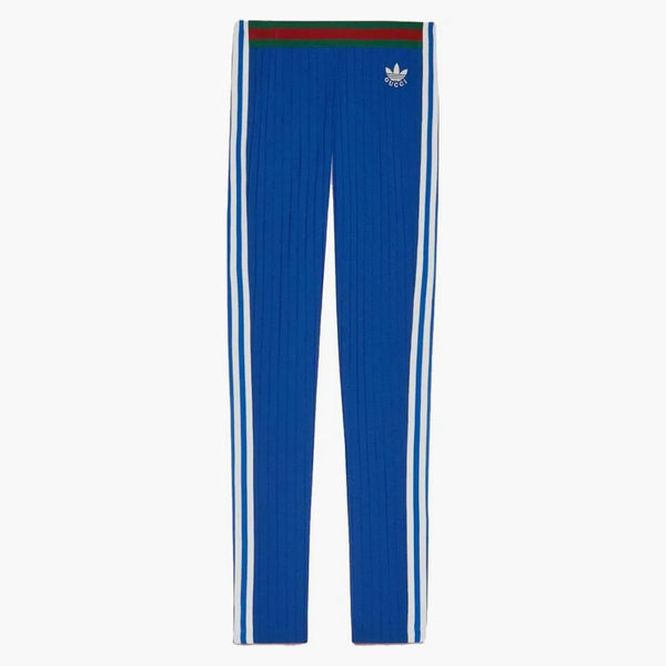 Gucci x adidas dresové tepláky modré