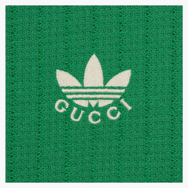T-shirt Gucci x Adidas Jersey Green