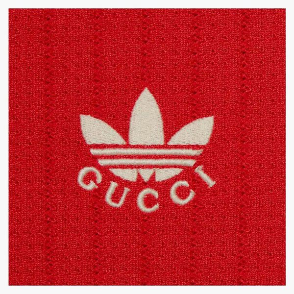 T-shirt Gucci x Adidas Jersey czerwony