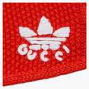 Gucci x adidas pletené šortky červené