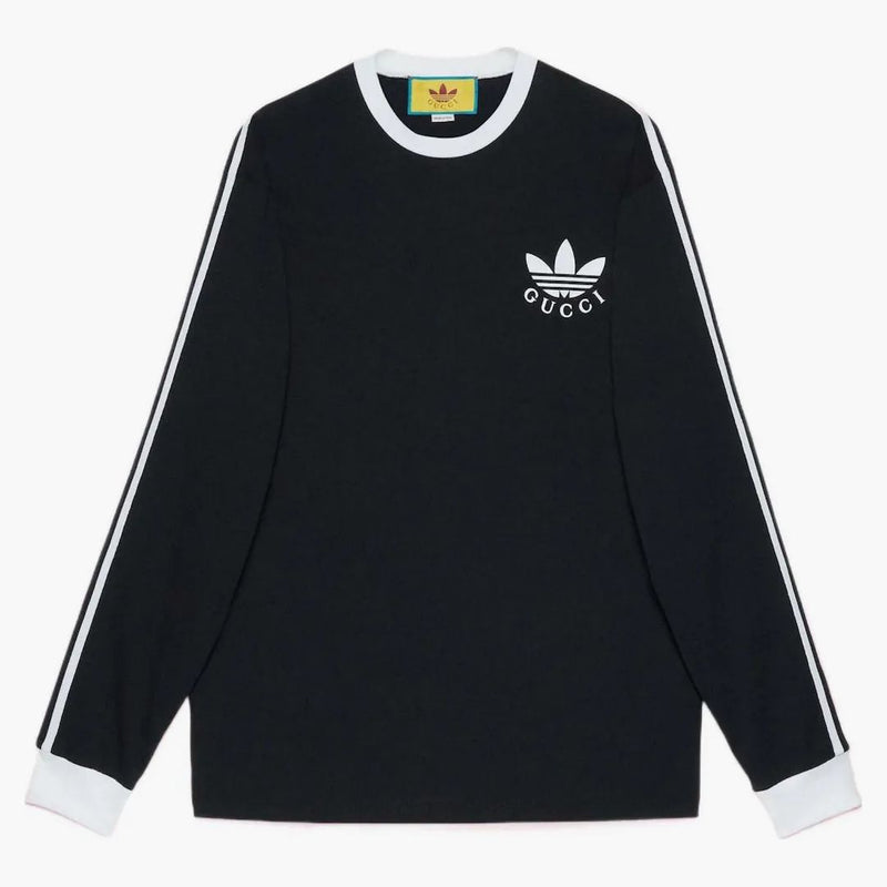 Tričko Gucci X Adidas LS Black