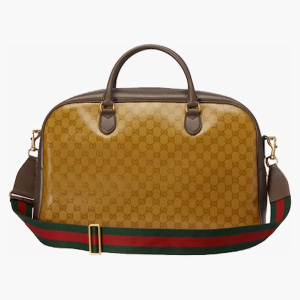 Gucci X Adidas Large Duffle Bag Beige/brown