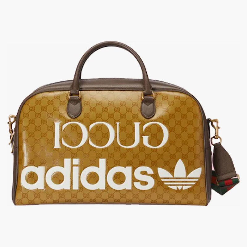 Gucci X Adidas Large Duffle Bag Beige/brown