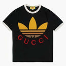 T-shirt logo Gucci x Adidas Nero