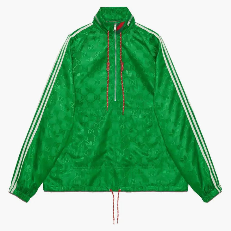 Gucci X Adidas Macro GG Jacket Green