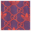 Gucci x adidas makro GG šortky fialové/červené