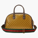 Gucci X adidas Medium Duffle Bag Beige/Brown