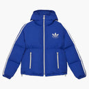 Gucci X Adidas Nylon Down Giacca blu