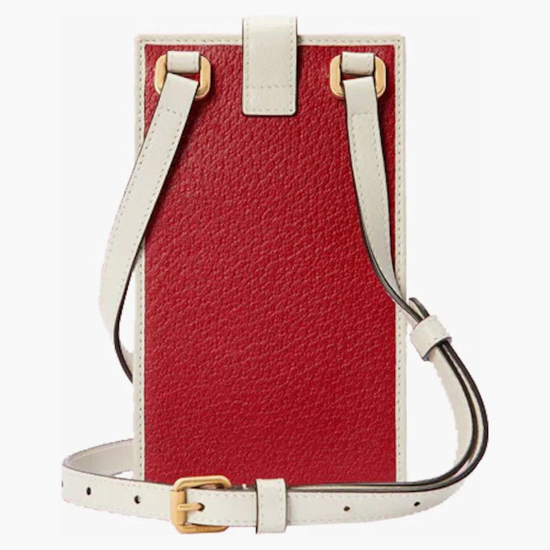 Phone pouzdro Gucci x adidas červená/bílá
