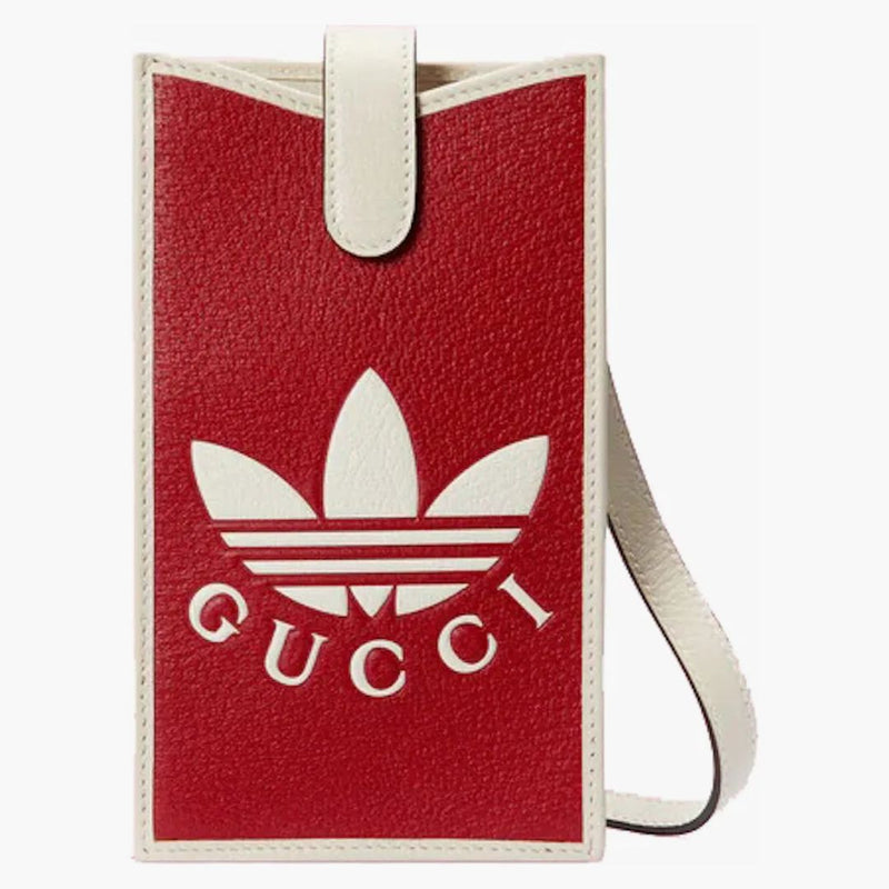 Phone pouzdro Gucci x adidas červená/bílá