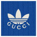 Gucci X Adidas Polyester Polo Shirt Cobalt Blue