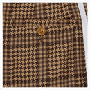 Gucci X Adidas Prince Of Wales Pant Camel/brown