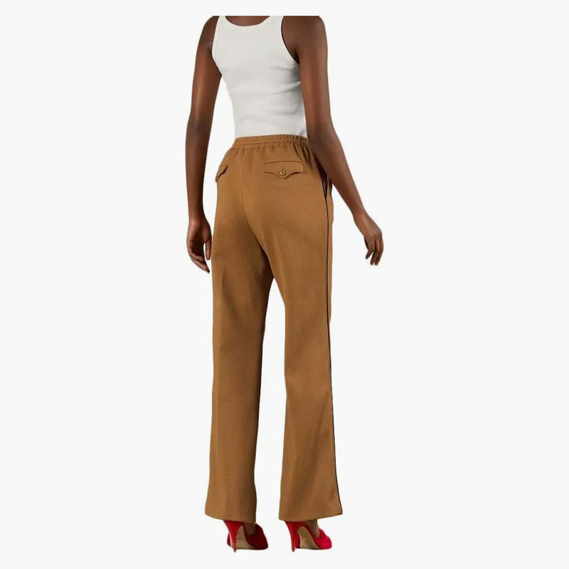 Gucci x Adidas Ripstop Jersey Pant Camel