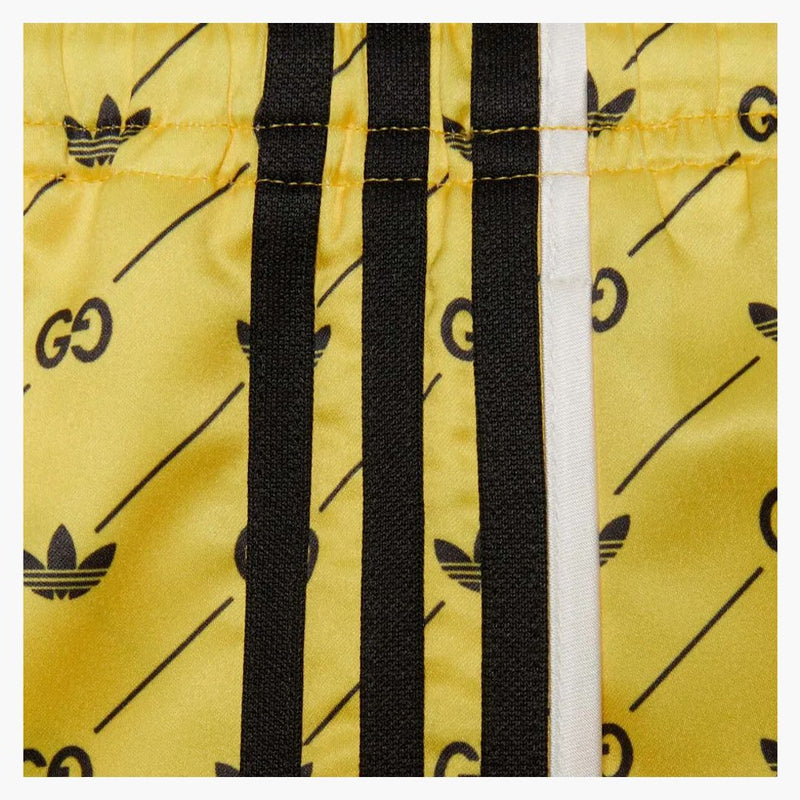 Gucci x adidas shorts yellow/black
