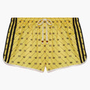 Gucci x adidas šortky žluté/černé