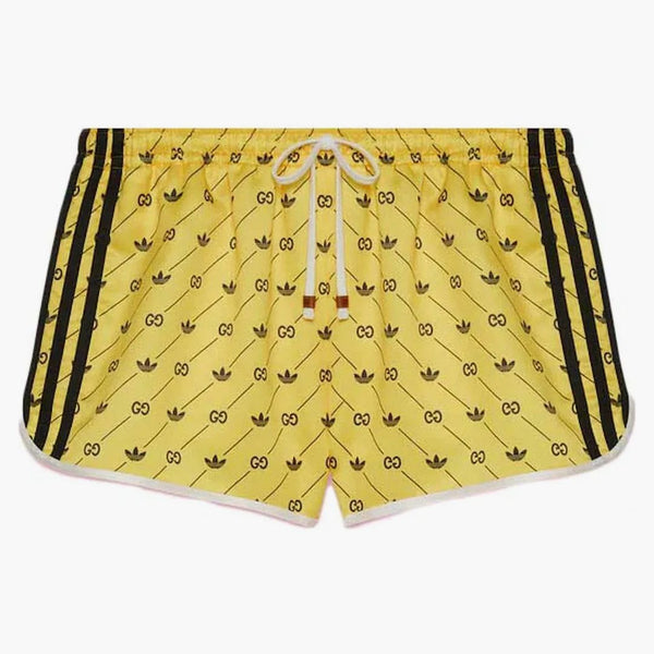 Gucci X Adidas Shorts Yellow/black