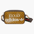 Gucci x adidas malý taška na rameno béžové/hnědé