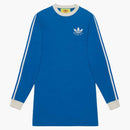Gucci x adidas T-shirt dress cobalt blue