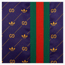 Gucci X Adidas Treffoil Print Jacket Blue/Green