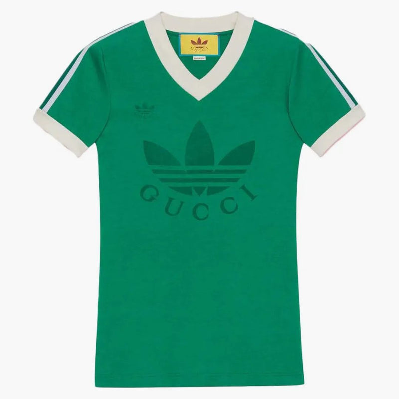 T-shirt Gucci X Adidas V-Shirt Green
