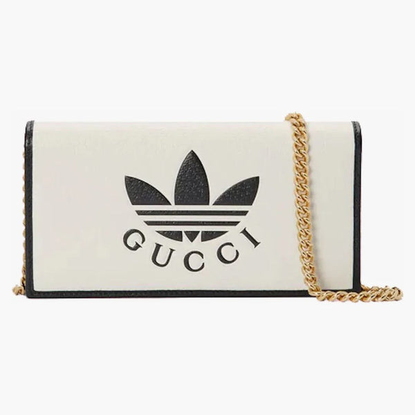Gucci X Adidas Wallet With Chain Off-white