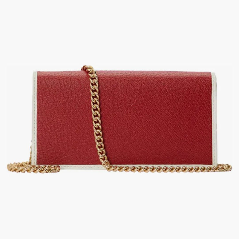 Gucci X Adidas Wallet With Chain Red