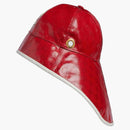 Gucci X adidas wide brimmed has red