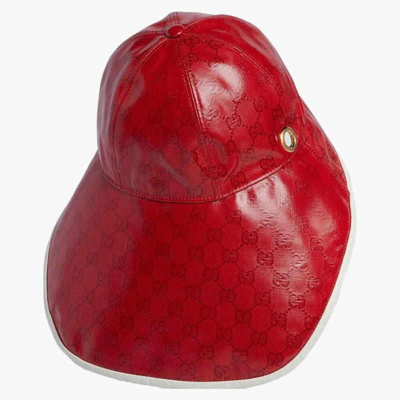 Gucci x adidas široký brimmed má červenou