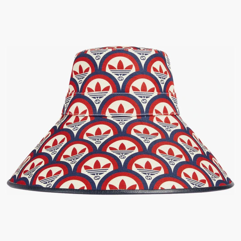 Gucci x Adidas Wide Brimmed má červenou/modrou