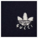 Gucci X Adidas Wool Cardigan Navy