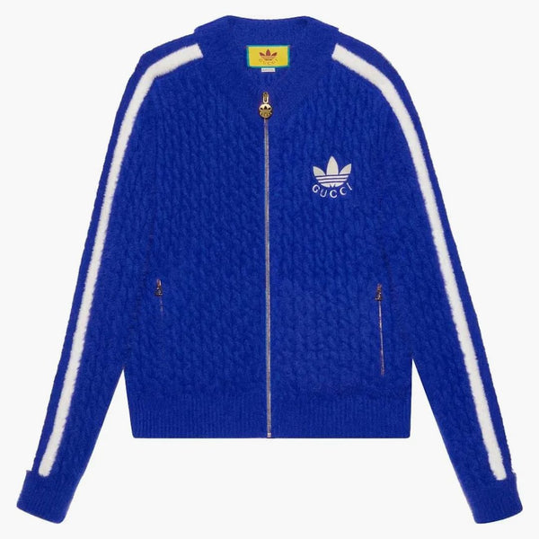 Gucci X adidas Wool Jacket Blue