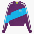 Gucci X Adidas Wool Shirt Purple/Light Blue