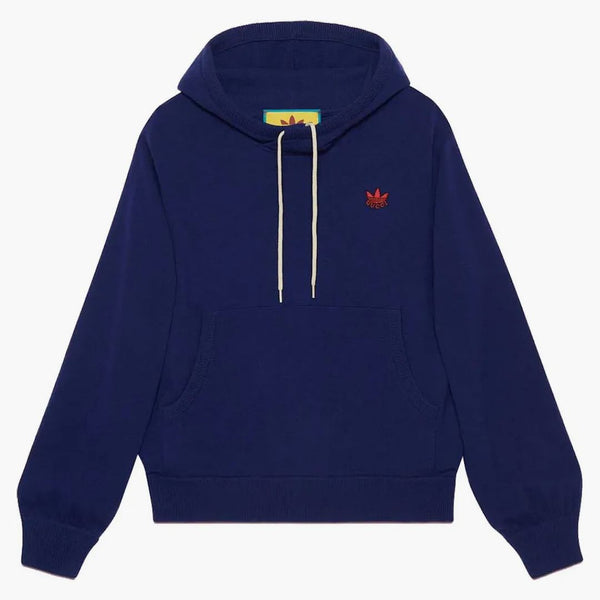 Gucci X Adidas Wool Sweatshirt Dark Blue