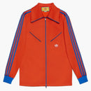 Gucci x adidas zip sweatshirt orange/blue