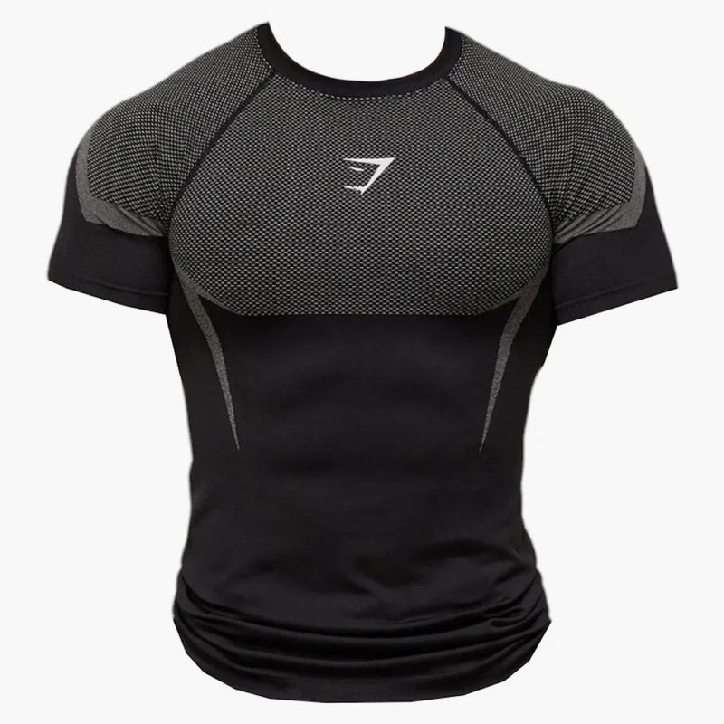 Gymshark Onyx 5.0 Seamless T-shirt Black/onyx Grey
