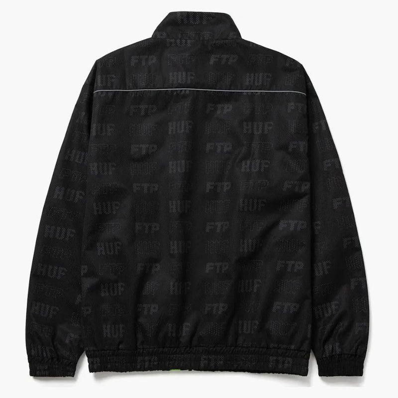 Huf x ftp spårjacka svart