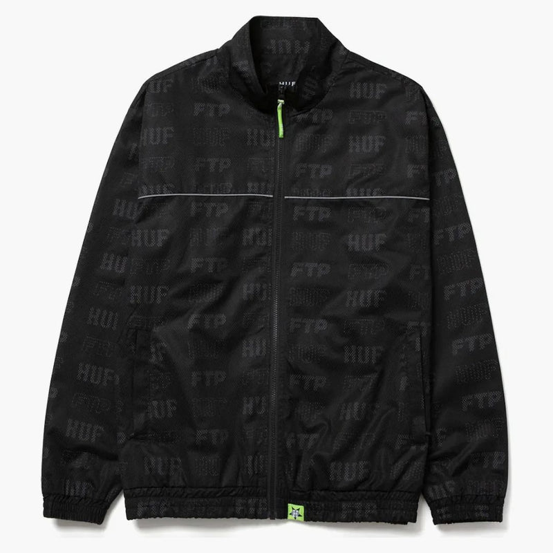 Huf x ftp spårjacka svart