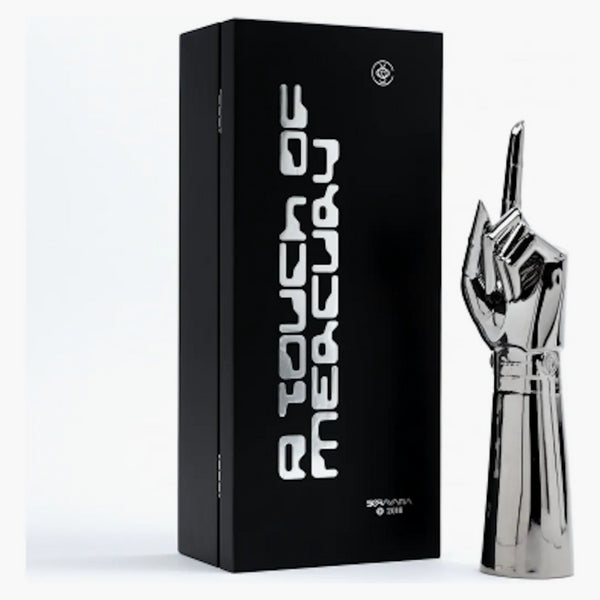 Hajime Sorayama A Touch Of Mercury Titanium Plated Porcelain Figure Silver