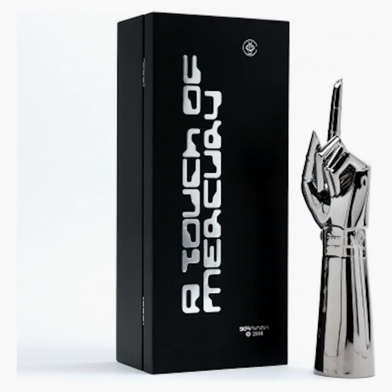 Hajime Sorayama a Touch of Mercury Titanium Plated Porcelain Figure Silver