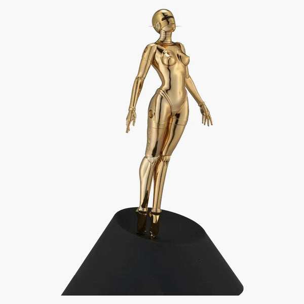 Hajime Sorayama Sexy Robot Floating Figure Gold