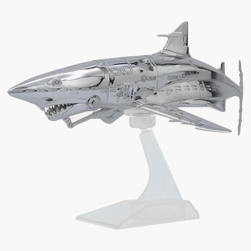 Hajime Sorayama Shark 1/10 Scale Vinyl Figure Silver