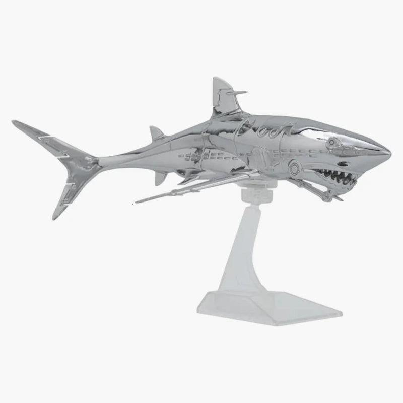 Hajime Sorayama Shark 1/10 Scale Vinyl Figure Silver