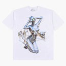 HAJIME SORAYAMA X Complexcon Skull Robot T-shirt Bianco