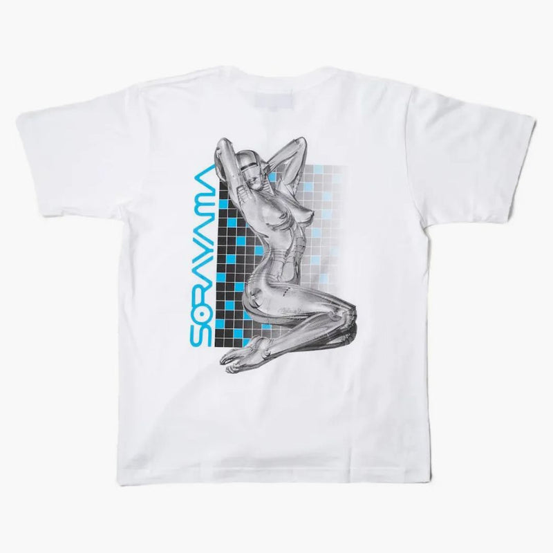Hajime Sorayama X Medicom Toy Sexy Robot 02 Tee White/Black