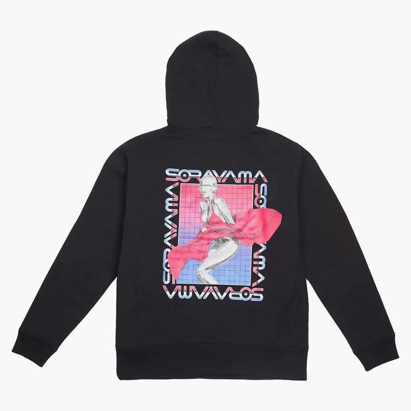 Hajime Sorayama X Medicom Toy Sexy Robot 03 Sweater Hoodie Black