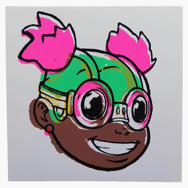 Hebru Brantley Editions Lilac Print (Signed, Edition of 150)