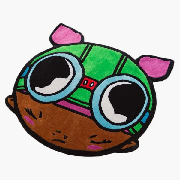 Hebru Brantley Lil Mama Rug
