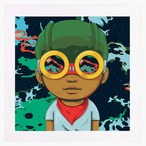 Hebru Brantley Space is the Place Print (Signed, Edition of 100)