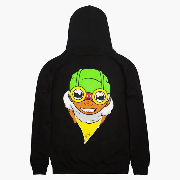 Hebru Brantley X Bait Fly Boy Hoodie Black